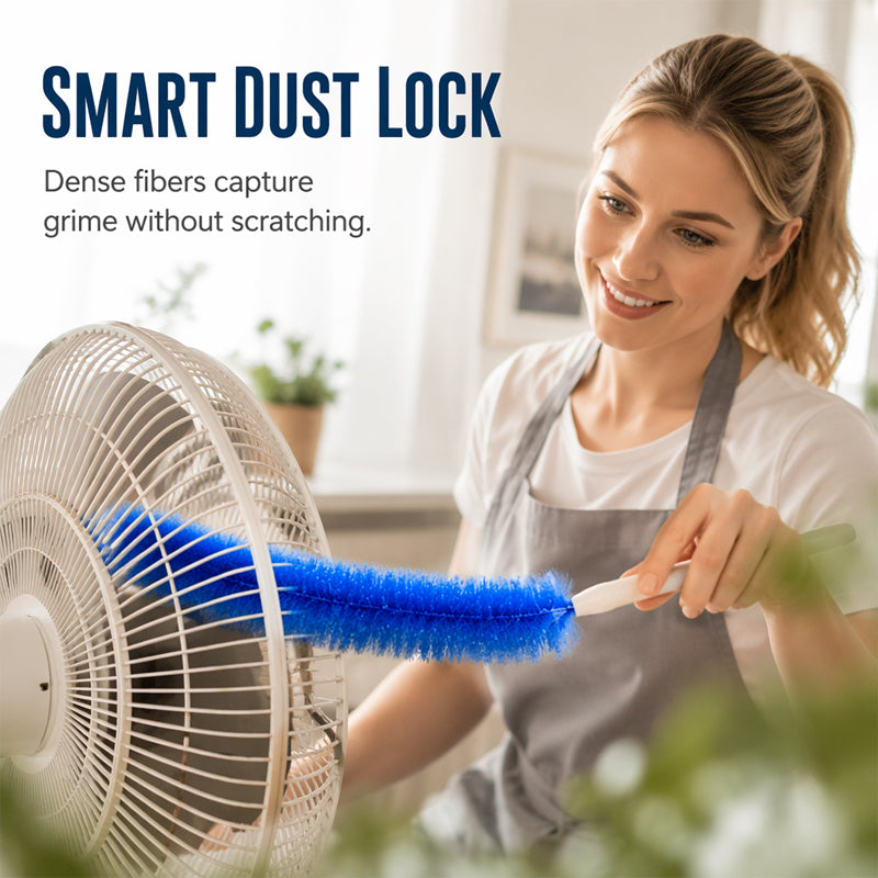 🧹🌀 50% OFF! ✨Multifunctional Flexible Fan Cleaning Brush – Deep Reach, Bendable & Long-Lasting.