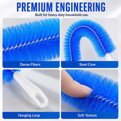 🧹🌀 50% OFF! ✨Multifunctional Flexible Fan Cleaning Brush – Deep Reach, Bendable & Long-Lasting.