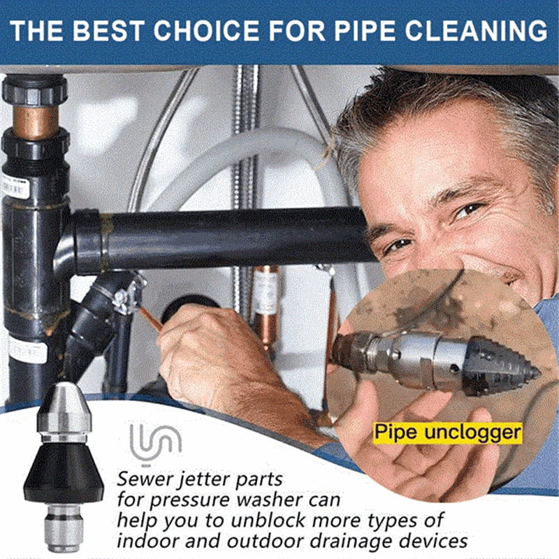 Sewer Cleaning Tool High-Pressure Nozzle