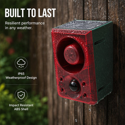 ☀️ LIMITED‑TIME 50% OFF! ⚡ Solar Security Light with Motion Alarm – Waterproof, Loud Alert, Solar‑Powered ✨