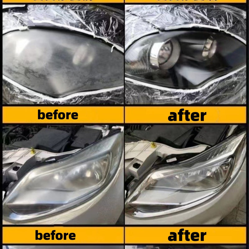 Car Headlight Restoration Repair Spray