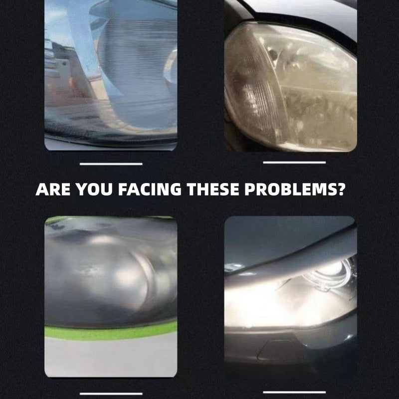 Car Headlight Restoration Repair Spray