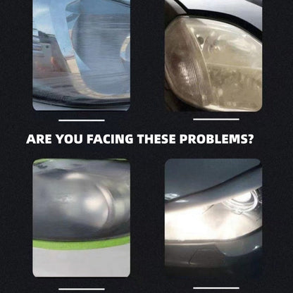 Car Headlight Restoration Repair Spray