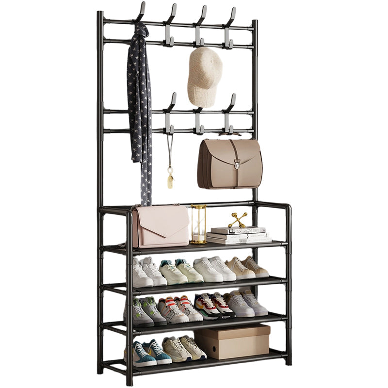 ⏳Time-Limited Special⏰ 3-in-1 Entryway Coat Rack and Shoe Storage Organizer, 4 or 5 Tiers