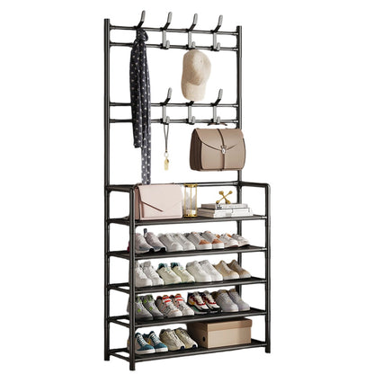 ⏳Time-Limited Special⏰ 3-in-1 Entryway Coat Rack and Shoe Storage Organizer, 4 or 5 Tiers