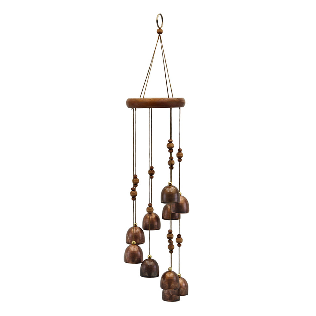 🎁50% Off For 2026 New Arrival！🔥High‑end decor to soothe your mood and comfort your soul！🔔Rotating Metal Bell Wind Chime