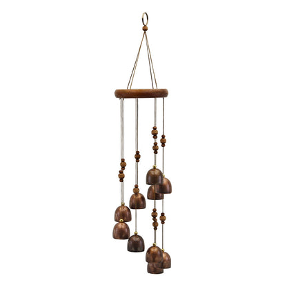 🎁50% Off For 2026 New Arrival！🔥High‑end decor to soothe your mood and comfort your soul！🔔Rotating Metal Bell Wind Chime