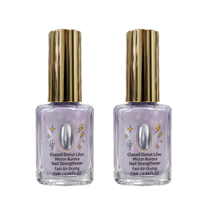 📢📢49% OFF !! ⏰Lilac Glossy Mirror Nail Strengthener
