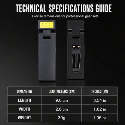 Rechargeable COB Work Light with Magnetic Base