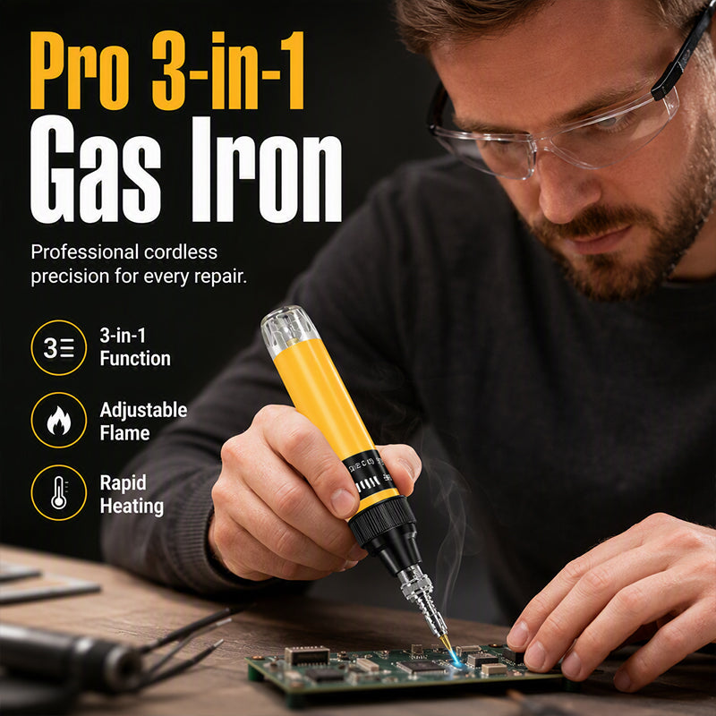 📢📢50% OFF !! ⏰Cordless Butane Soldering Iron Pen