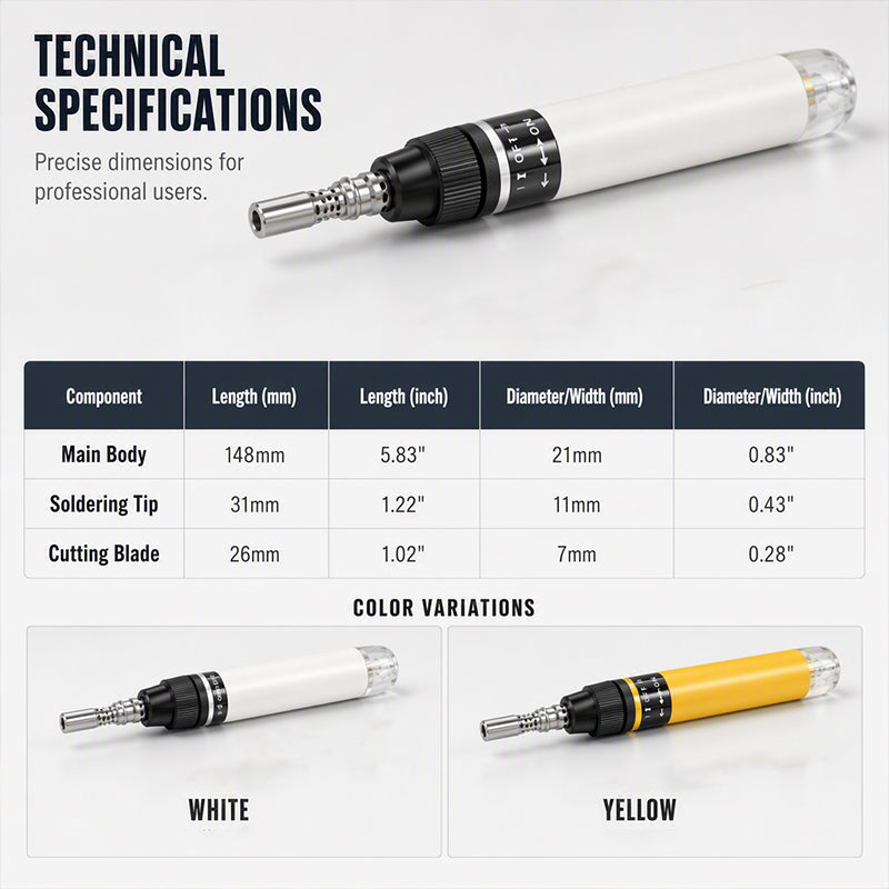 📢📢50% OFF !! ⏰Cordless Butane Soldering Iron Pen