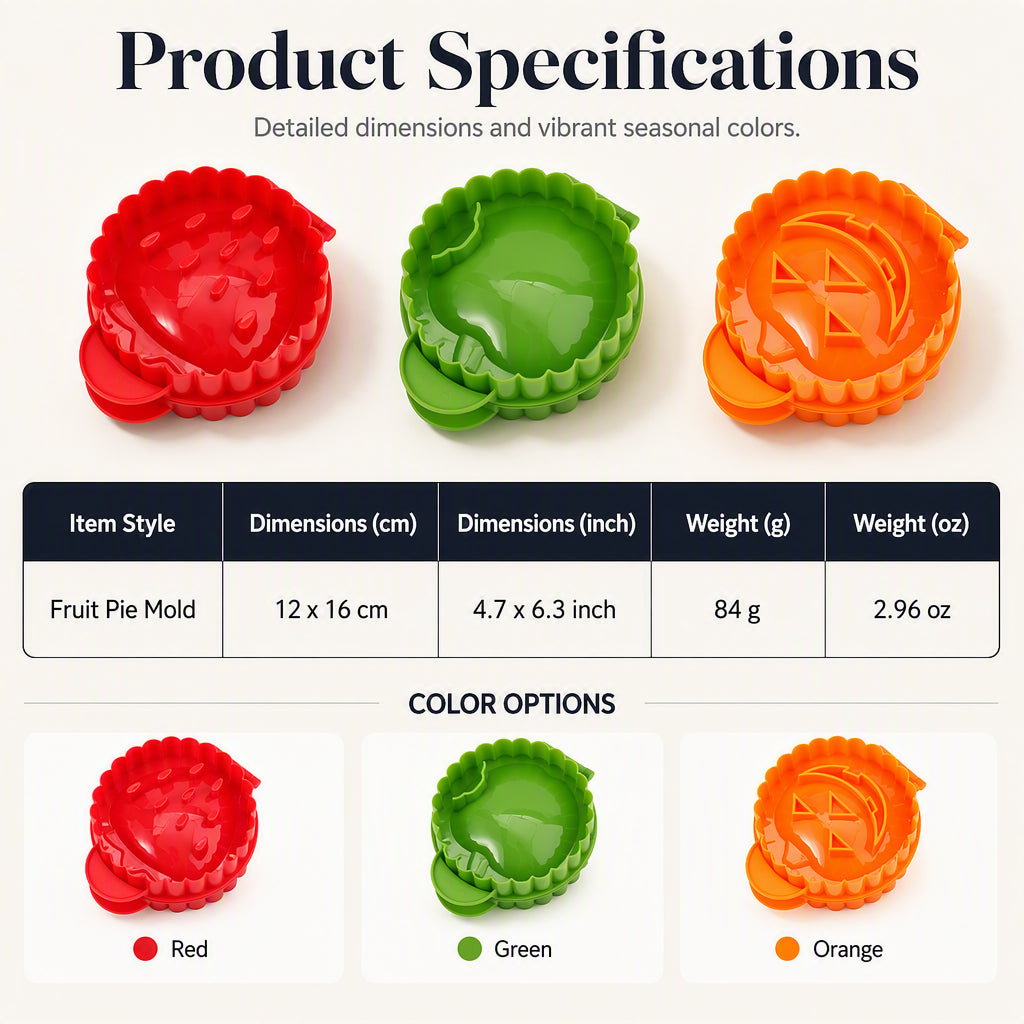 🎃Halloween Special Offer！🔥You Must Have This Pastry Mold！🍰Halloween Handheld Pie Press Mold