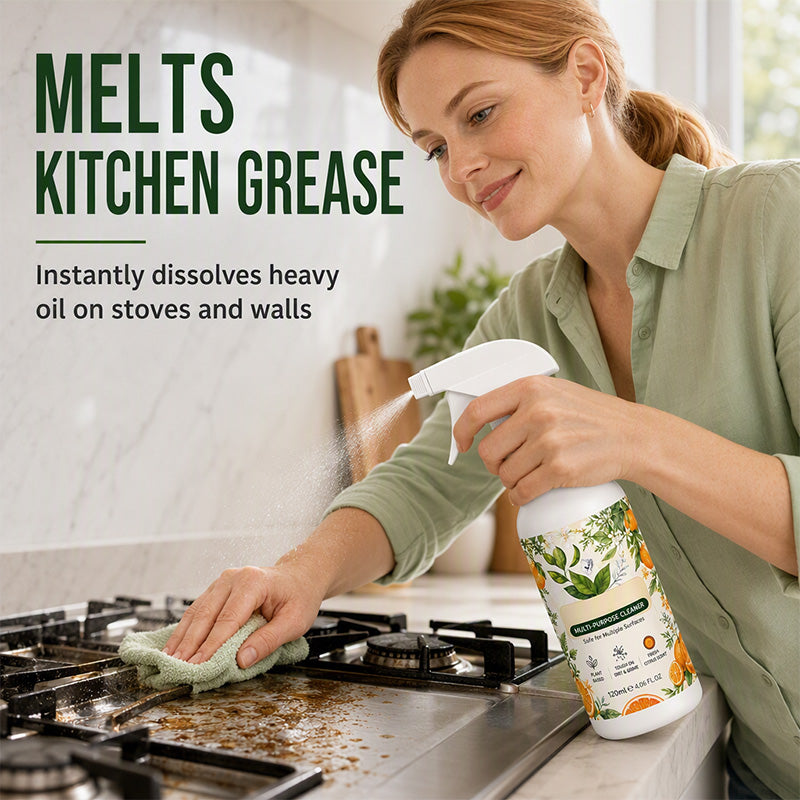 🧴BUY 2 GET 1 FREE! 🏠Chicssleek™ Powerful All-Purpose Cleaner Spray – Cuts grease, removes stains & fresh scent – Ideal for kitchen, bathroom & surfaces ✨