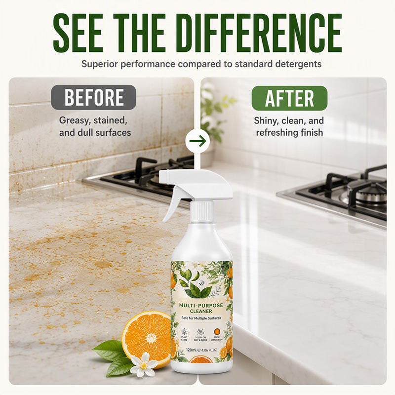 🧴BUY 2 GET 1 FREE! 🏠Chicssleek™ Powerful All-Purpose Cleaner Spray – Cuts grease, removes stains & fresh scent – Ideal for kitchen, bathroom & surfaces ✨