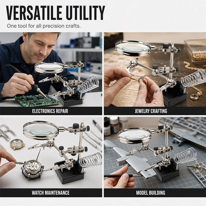 Adjustable Helping Hands Soldering Station