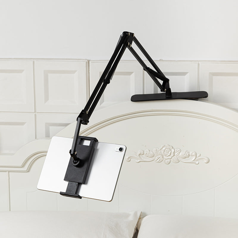🛏️ Watch in Bed, Hands-Free – Magnetic Tablet Stand with Hidden Mattress Base. No Shaking, No Drilling.