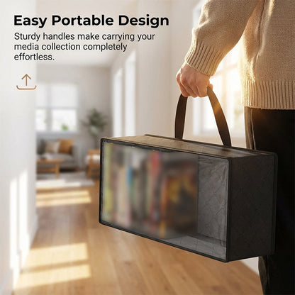 Multi-Purpose Stackable Organizer for CDs, Books, and Hats