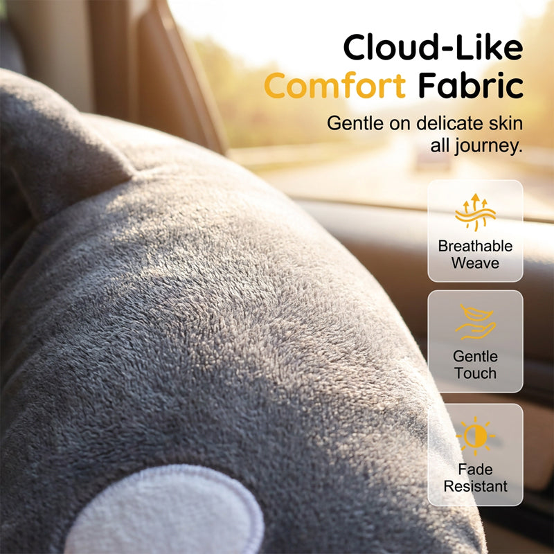 Children's H-Shaped Car Travel Pillow