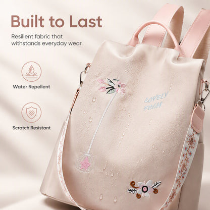 Anti-Theft Large Capacity Backpack for Women