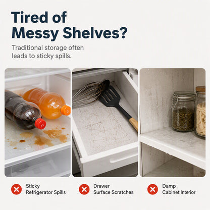 🎉 2026 Sale — Over 31,800 Sold!🧊 Waterproof Fridge Shelf Liners