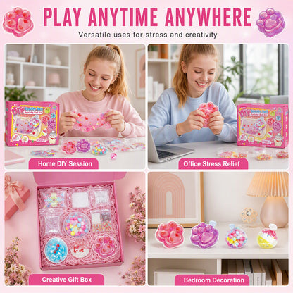 🥳2026 HOT SALE🥳💞50K+ SOLD! 🐱🧊 50% OFF! DIY Fried Ice Squishy Toy Kit – Cat claw design, crystal clear squishy fun. Creative sensory play & stress relief for kids – from £17.99! Buy more, save more! 🎨✨