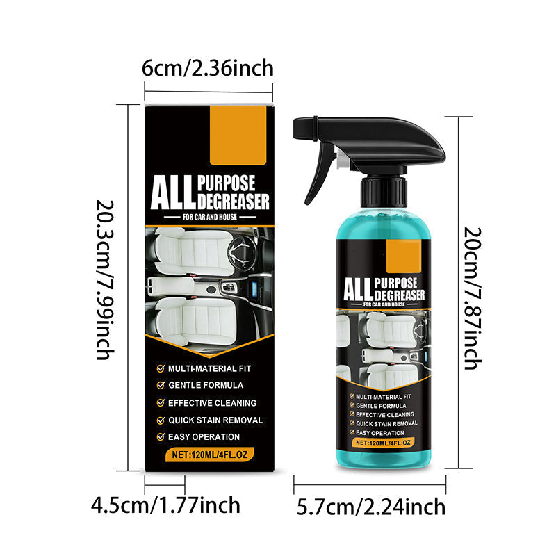 🎉 2026 Sale — Over 27,300 Sold!🧴 Multi-Purpose Degreaser Spray For Home & Car Cleaning ✨
