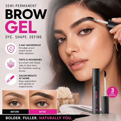 Long Lasting Waterproof Eyebrow Gel