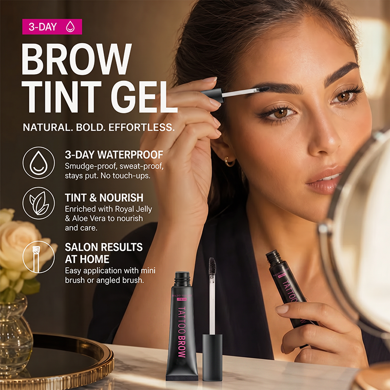 Long Lasting Waterproof Eyebrow Gel