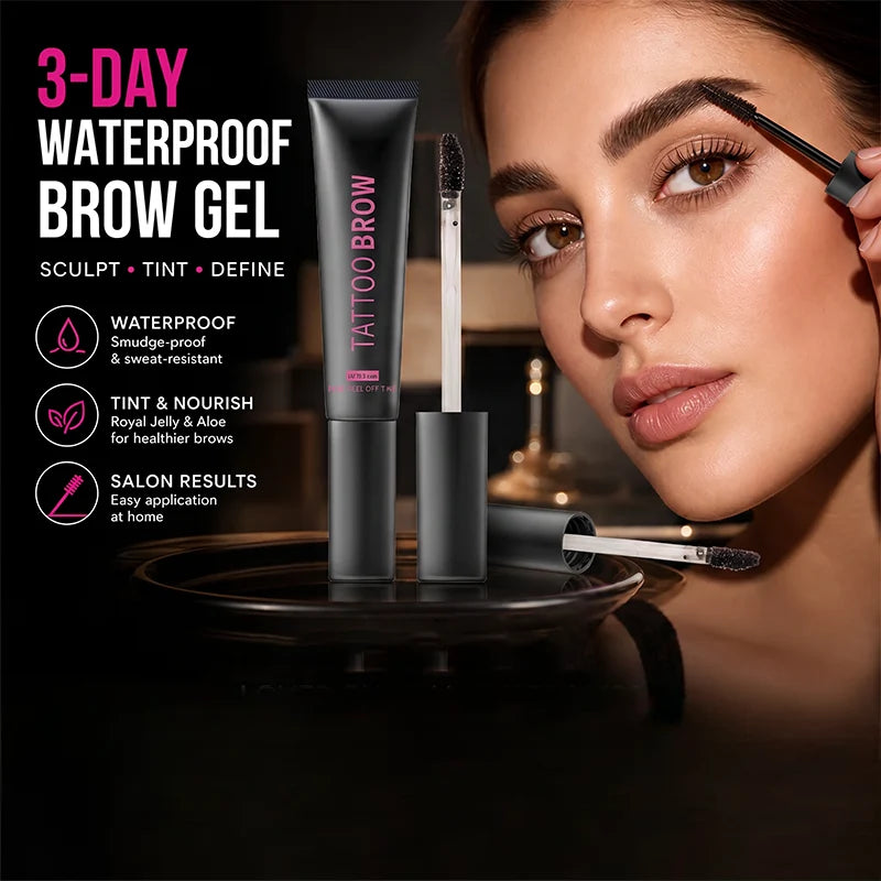 Long Lasting Waterproof Eyebrow Gel
