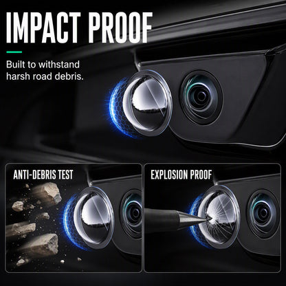 🎉 2026 Sale — Over 22,700 Sold!📷 Clear HD Acrylic Car Camera Lens Protective Cover ✨