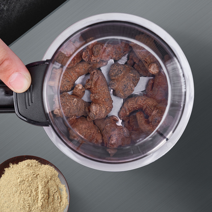 Superfine Electric Grinder – One-Touch & Food-Grade Stainless Design, No More Uneven Grind
