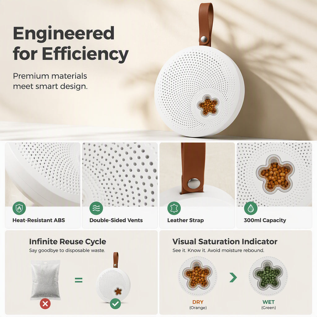 Reusable Mini Dehumidifier for Home