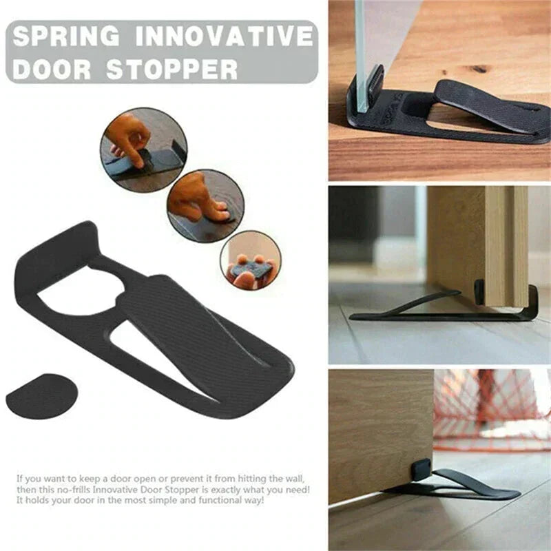 🥳2026 HOT SALE🥳🚪Door Stopper Protector –  No-drill, residue-free & holds doors open. Safe & simple – stock up & save! 🏠✅
