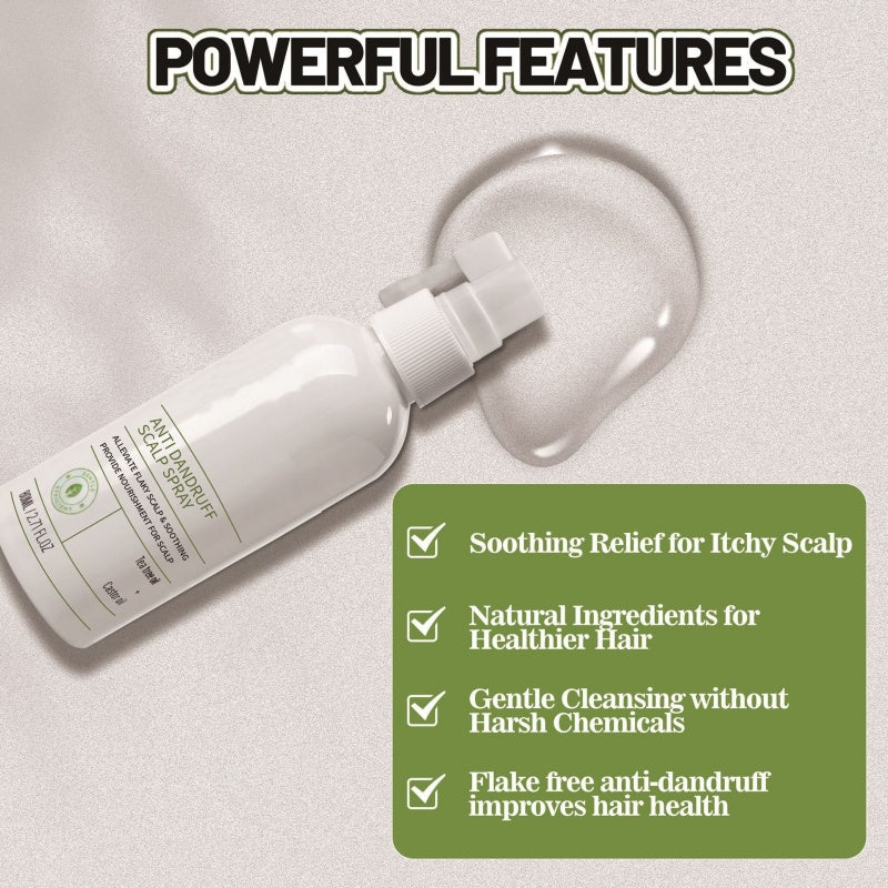 🌿 Rinse-Free Scalp Care Mist