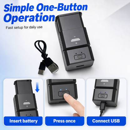 🎉 2026 Sale —Portable Rechargeable Coin Cell Battery Charger