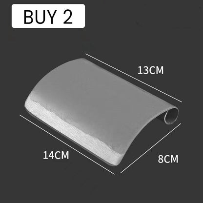 🥩 Ergonomic Curved Meat Scraper for Fat & Fascia Removal