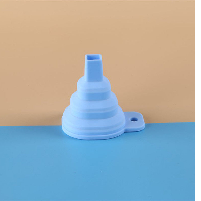 Foldable Silicone Collapsible Wide Mouth Funnel