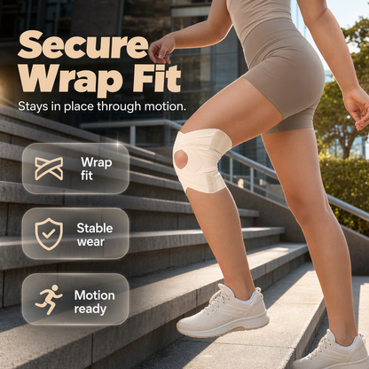 Breathable Cross-Strap Knee Brace