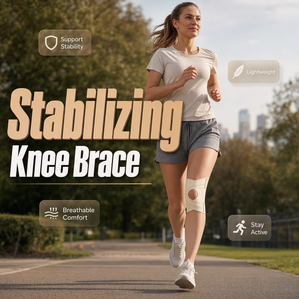 Breathable Cross-Strap Knee Brace