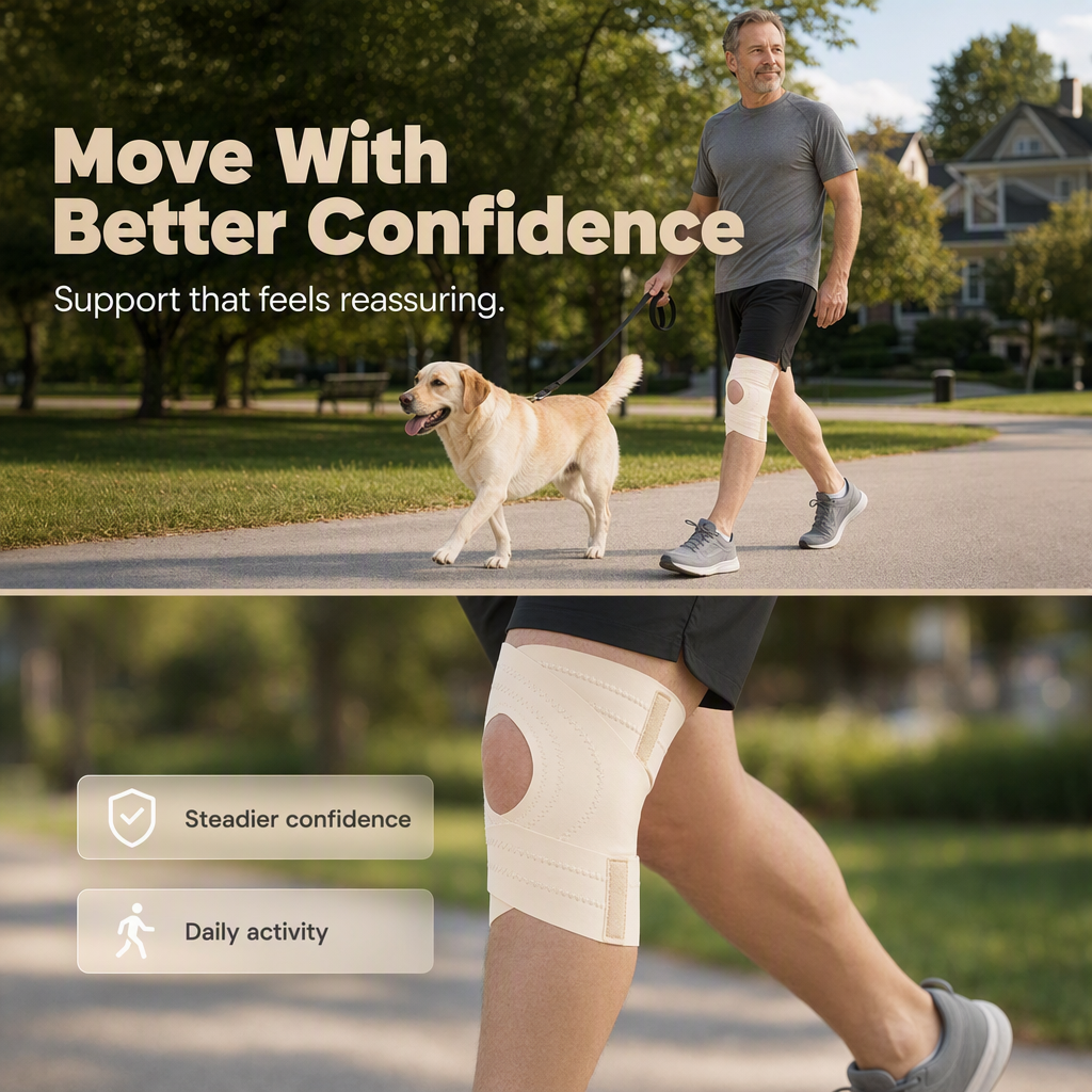 Breathable Cross-Strap Knee Brace