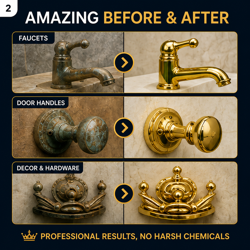 Brass Garden Faucet Polish Paste