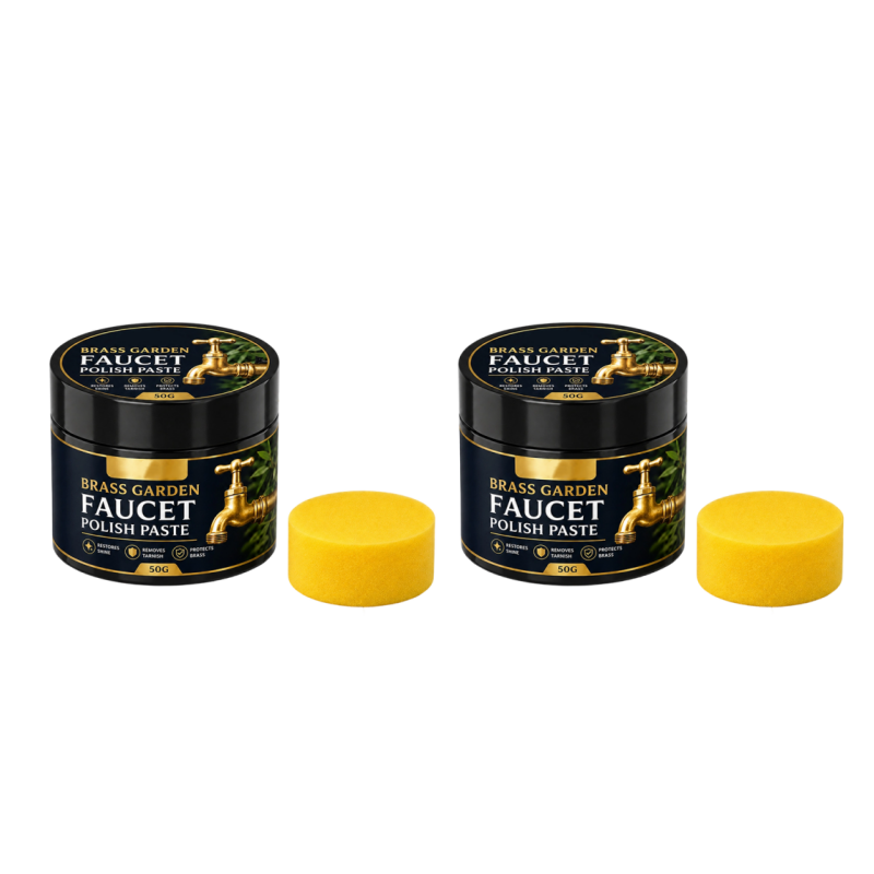 Brass Garden Faucet Polish Paste