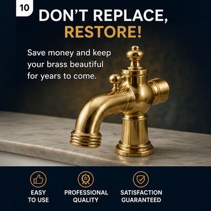 Brass Garden Faucet Polish Paste