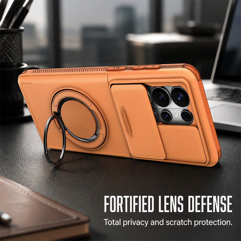 2-in-1 Shockproof Phone Case with Hidden Card Holder