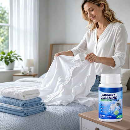 🧼50% OFF NOW! Laundry Stain Remover Effervescent Tablets, Deep Stain Removal Laundry Cleaning Tablets, Fresh‑Scent Soaking Cleaner for Clothes, Multi‑Purpose Garment Cleaning Tabs