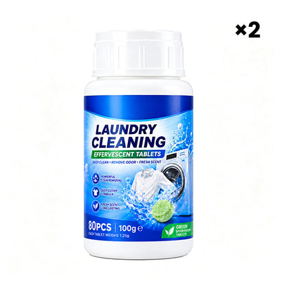🧼50% OFF NOW! Laundry Stain Remover Effervescent Tablets, Deep Stain Removal Laundry Cleaning Tablets, Fresh‑Scent Soaking Cleaner for Clothes, Multi‑Purpose Garment Cleaning Tabs