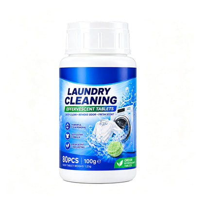 🧼50% OFF NOW! Laundry Stain Remover Effervescent Tablets, Deep Stain Removal Laundry Cleaning Tablets, Fresh‑Scent Soaking Cleaner for Clothes, Multi‑Purpose Garment Cleaning Tabs