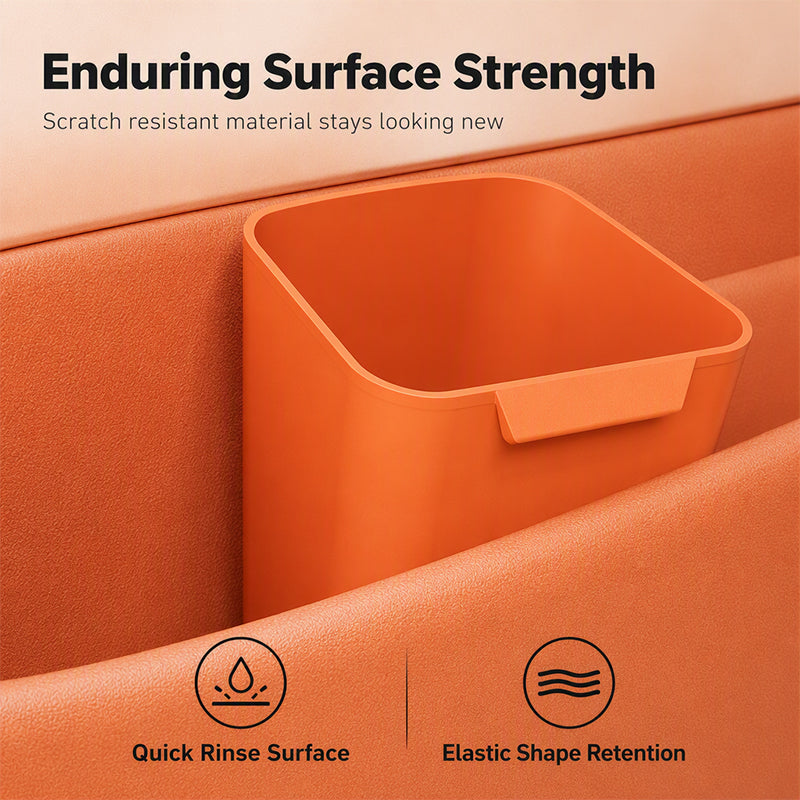 🚗50% OFF NOW! Silicone Car Door Organizer Bin, Waterproof Universal Car Door Side Storage Holder, Liquid‑Silicone Car Interior Caddy for Umbrella, Trash, Small Accessories