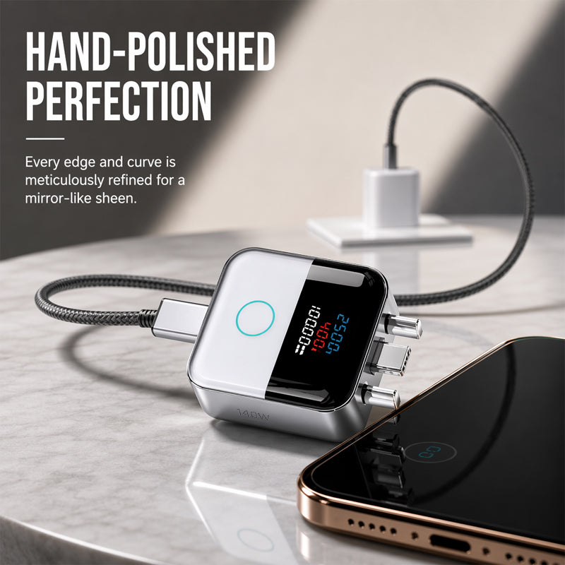 USB-C Smart Charging Protector with LED Display