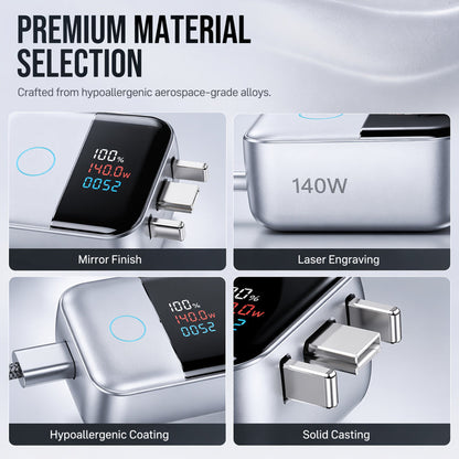 USB-C Smart Charging Protector with LED Display